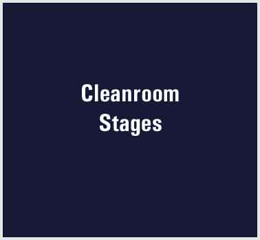 Three images listing the stages of cleanrooms.