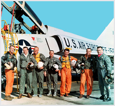 The Mercury Seven Astronauts