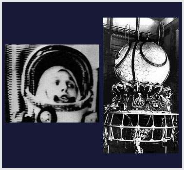 Vostok 3 and cosmonaut Valentina Tereshkova