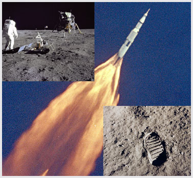 Apollo 11 collage