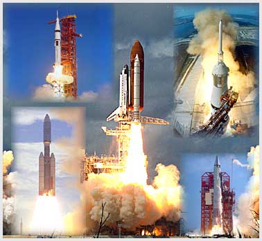 Collage - Rocket Launches